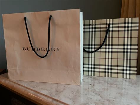 burberry einkaufstüte